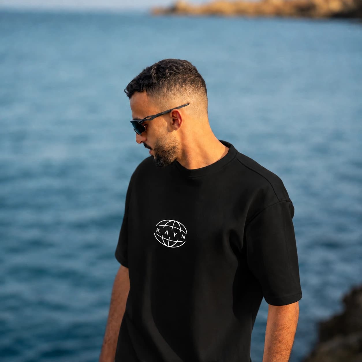 KAYN Piece 02 — Heavy Tee (Black)